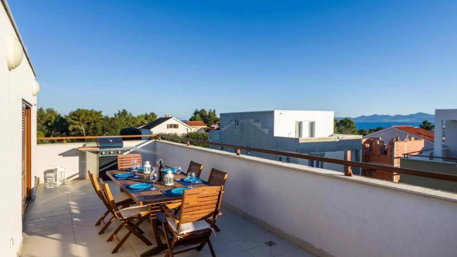 Aquamarine Deluxe Penthouse Apartman